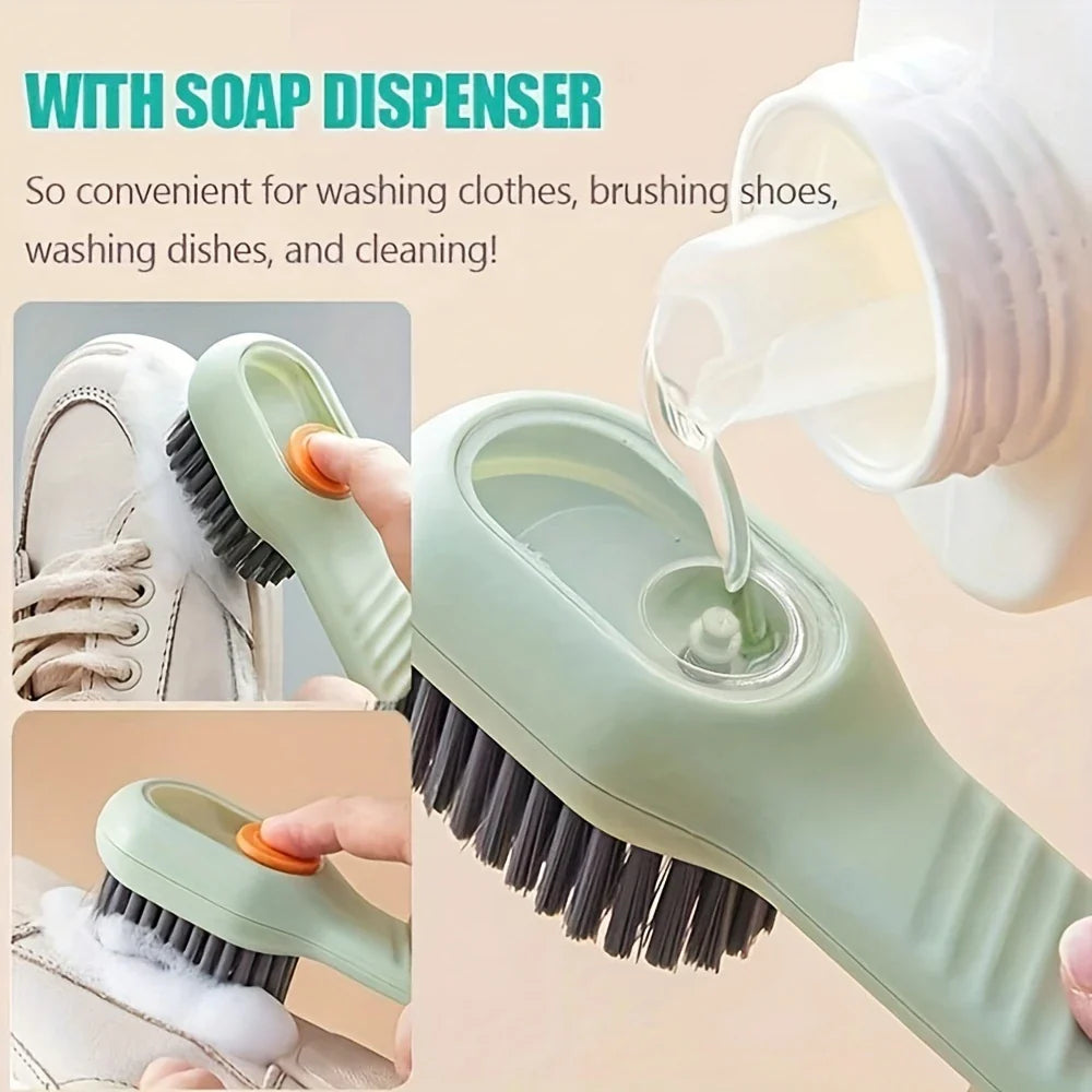 Shoe & Clothes Cleaning Brush - Reusable, Portable Scrubber for Underwear,